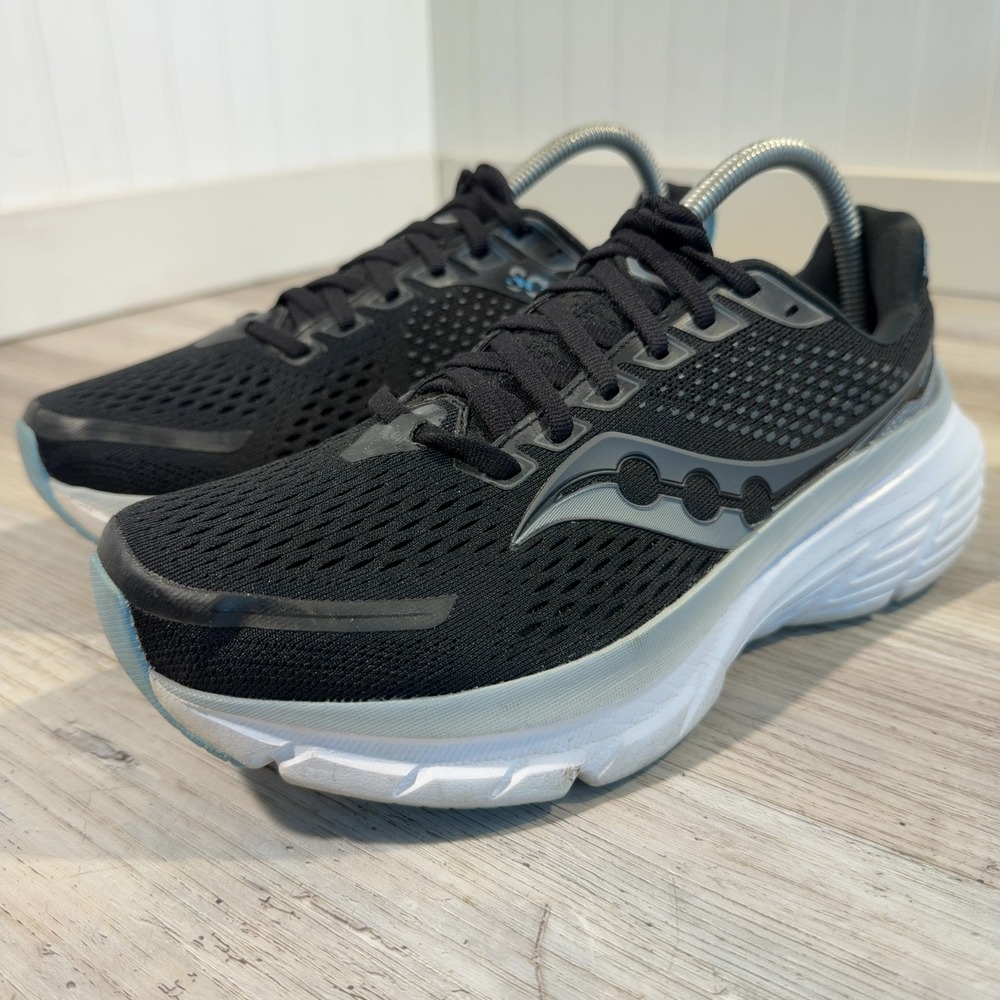 Saucony Guide 17 Women's Running Shoes Size 9.5 Black Gray S10936-100 - Picture 2 of 10